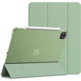 MobaxAksesuar Apple iPad Air 13inç M2/M3 Kılıf PU Deri Smart Standlı Case A2898 A2899 A2900 - Açık Yeşil - iP Air 13inç