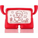 MobaxAksesuar Apple iPad Air 3 10.5 Kılıf Çocuklara Özel Silikon Case A2152 A2123 A2153 A2154 - iP Air 3 10.5 - Kırmızı