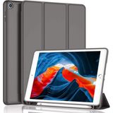 MobaxAksesuar Apple iPad Air 3 10.5" Kılıf Kalem Bölmeli Smart Case A2152 A2123 A2153 A2154 - Koyu Gri - iP Air 3 10.5