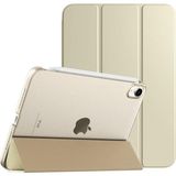 MobaxAksesuar Apple iPad Air 4 10.9" Kılıf Pu Deri Smart Standlı Case A2072 A2316 A2324 A2325 - iP Air 4 10.9 - Gold