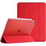 MobaxAksesuar Apple iPad Air 5 10.9" 2022 M1 Kılıf PU Deri Smart Case A2589 A2591 Kırmızı - iP Air 5 10.9