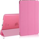 MobaxAksesuar Apple iPad Mini 7 (A17 Pro) Mini 6 Kılıf PU Deri Smart Standlı Case 2021-2024 - iP Mini 6/7 - Açık Pembe