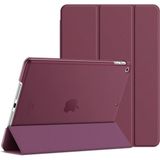 MobaxAksesuar Apple iPad Pro 10.5 Kılıf Pu Deri Smart Standlı Case A1701 A1709 A1852 - iP Pro 10.5 - Şarap Kırmızı