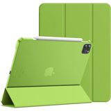 MobaxAksesuar Apple iPad Pro 11 4. Nesil 3. Nesil 2022 2021 Kılıf PU Deri Smart Standlı Case A2377 A2459 A2301 A2460 - iP Pro 11 3. Nesil - Yeşil