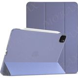 MobaxAksesuar Apple iPad Pro 11 4. Nesil M2 Kılıf Pu Deri Smart Standlı Case A2435 A2759 A2761 A2762 - iP Pro 11 4. Nesil - Lavendery Gray