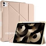 MobaxAksesuar Apple iPad Pro 12.9 3. 4. 5. 6. Nesil Kılıf Kalem Şarj Bölmeli Case 2018 - 2022 - iP Pro 12.9 3/4/5/6.Nesil - Gold