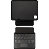 MobaxAksesuar Apple iPad Pro 12.9 6. 5. 4. 3. Nesil Kablosuz Klavyeli Kılıf - iP Pro 12.9 6/5/4/3.Nesil - Füme