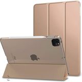 MobaxAksesuar Apple iPad Pro 12.9 6. Nesil 5. Nesil 2021 2022 Kılıf PU Deri Smart Standlı Case A2378 A2379 A2461 A2462 - iP Pro 12.9 5. Nesil - Gold