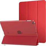 MobaxAksesuar Apple iPad Pro 9.7 2016 Kılıf PU Deri Smart Standlı Case A1673 A1674 A1675 Kırmızı - iP Pro 9.7