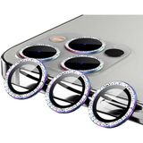 MobaxAksesuar Apple iPhone 11 Pro Taşlı Kamera Lens Koruyucu Çerçeveli Koruyucu Çok Renkli - iP 11 Pro