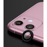 MobaxAksesuar Apple iPhone 12 Kamera Lens Koruyucu Çerçeveli Koruyucu Cl-07 - Siyah - iP 12