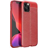 MobaxAksesuar Apple iPhone 12 Pro Max Kılıf Deri Tarzı Niss Silikon Case - Kırmızı - iP 12 Pro Max