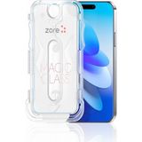 MobaxAksesuar Apple iPhone 14 Pro Kolay Uygulama Aparatlı 5d Magic Cam Ekran Koruyucu - Siyah