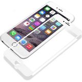 MobaxAksesuar Apple iPhone 8 Plus 3D Muzy Temperli Cam Full Ekran Koruyucu - Beyaz