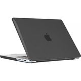 MobaxAksesuar Apple MacBook Pro 14.2" A2442 A2779 2021 2023 Kılıf Kristal Ön Arka Şeffaf Kapak - Pro 14.2 A2442 - Siyah