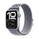 MobaxAksesuar Apple Watch 10 42MM - 38/40/41MM Kordon 2023 Point Hasır Kordon Strap Kayış 2/3/4/5/6/se/7/8/9 - Gri - Mavi - Ap 10/11 42/38-40-41mm