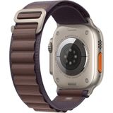 MobaxAksesuar Apple Watch 10 42mm - 38/40/41mm Kordon Alpine Loop Kordon 2/3/4/5/6/se/7/8/9 - Indigo - Ap 10/11 42/38-40-41mm