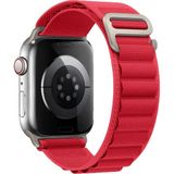 MobaxAksesuar Apple Watch 10 42mm - 38/40/41mm Kordon Alpine Loop Kordon 2/3/4/5/6/se/7/8/9 - Kırmızı - Ap 10/11 42/38-40-41mm