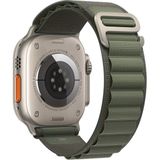 MobaxAksesuar Apple Watch 10 42mm - 38/40/41mm Kordon Alpine Loop Kordon 2/3/4/5/6/se/7/8/9 - Koyu Yeşil - Ap 10/11 42/38-40-41mm