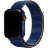 MobaxAksesuar Apple Watch 10 42mm - 38/40/41mm Kordon Hasır Kordon 2/3/4/5/6/se/7/8/9 - Abyss - Ap 10/11 42/38-40-41mm