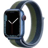 MobaxAksesuar Apple Watch 10 42mm - 38/40/41mm Kordon Hasır Kordon 2/3/4/5/6/se/7/8/9 - Moss Green - Ap 10/11 42/38-40-41mm