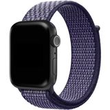 MobaxAksesuar Apple Watch 10 42mm - 38/40/41mm Kordon Hasır Kordon 2/3/4/5/6/se/7/8/9 - Puslu Mor - Ap 10/11 42/38-40-41mm