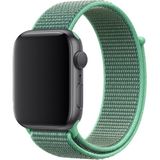 MobaxAksesuar Apple Watch 10 42mm - 38/40/41mm Kordon Hasır Kordon 2/3/4/5/6/se/7/8/9 - Spearmint - Ap 10/11 42/38-40-41mm