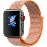 MobaxAksesuar Apple Watch 10 42mm - 38/40/41mm Kordon Hasır Kordon 2/3/4/5/6/se/7/8/9 - Spicy Orange - Ap 10/11 42/38-40-41mm
