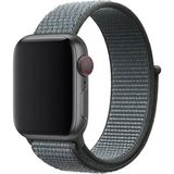 MobaxAksesuar Apple Watch 10 42mm - 38/40/41mm Kordon Hasır Kordon 2/3/4/5/6/se/7/8/9 - Storm Gray - Ap 10/11 42/38-40-41mm