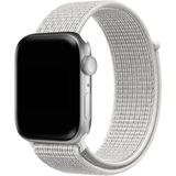 MobaxAksesuar Apple Watch 10 42mm - 38/40/41mm Kordon Hasır Kordon 2/3/4/5/6/se/7/8/9 - Summit White - Ap 10/11 42/38-40-41mm
