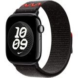 MobaxAksesuar Apple Watch 10/11 42MM-38/40/41MM Kordon 2023 Point Hasır Kordon Strap Kayış 2/3/4/5/6/se/7/8/9 - Ap 10/11 42/38-40-41mm - Midnight - Siyah