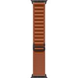 MobaxAksesuar Apple Watch 10/11 42MM-38/40/41MM Kordon Alpine Loop Kordon 2/3/4/5/6/se/7/8/9 - Ap 10/11 42/38-40-41mm - Gümüş - Kahverengi