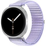 MobaxAksesuar Apple Watch 10/11 42mm-38/40/41mm Kordon Dalgalı Cırt Cırt Hasır Kordon 2/3/4/5/6/se/7/8/9 - Lila - App 10/11 42mm