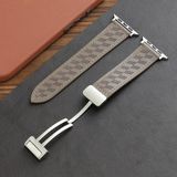 MobaxAksesuar Apple Watch 10/11 42MM-38/40/41MM Kordon Magnetli Pu Deri Kordon 2/3/4/5/6/se/7/8/9 - Kumkuat - Ap 10/11 42/38-40-41mm