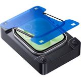 MobaxAksesuar Apple Watch 10/11 Serisi 42mm Full Ekran PPMA Kolay Uygulama Aparatlı Nano Saat Koruyucu - Siyah - App 10/11 42mm