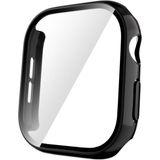 MobaxAksesuar Apple Watch 10/11 Serisi 42mm Sert PC Kasa ve Ekran Koruyucu 35 - Koyu Siyah - App 10/11 42mm