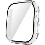 MobaxAksesuar Apple Watch 10/11 Serisi 42mm Sert PC Kasa ve Ekran Koruyucu 35 - Şeffaf - App 10/11 42mm