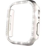 MobaxAksesuar Apple Watch 10/11 Serisi 46mm Kenar Taşlı Kasa Koruyucu - App 46mm - Starlight
