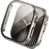 MobaxAksesuar Apple Watch 10/11 Serisi 46mm Sert PC Kasa ve Ekran Koruyucu 35 - Ap 46mm - Titanyum