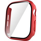 MobaxAksesuar Apple Watch 10/11 Serisi 46mm Sert PC Kasa ve Ekran Koruyucu 35 - App 46mm - Kırmızı