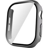 MobaxAksesuar Apple Watch 10/11 Serisi 46mm Sert PC Kasa ve Ekran Koruyucu 35 - App 46mm - Koyu Gri
