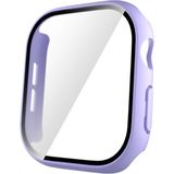 MobaxAksesuar Apple Watch 10/11 Serisi 46mm Sert PC Kasa ve Ekran Koruyucu 35 - App 46mm - Mor