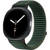 MobaxAksesuar Apple Watch 10/11/12 42mm-38/40/41mm Kordon Dalgalı Cırt Cırt Hasır Kordon 2/3/4/5/6/se/7/8/9 - Koyu Yeşil - Ap 42/38-40-41mm