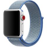 MobaxAksesuar Apple Watch 10/11/12 42mm-38/40/41mm Kordon Hasır Band 2/3/4/5/6/se/7/8/9 - Tahoe Blue - Ap 42/38-40-41mm