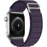 MobaxAksesuar Apple Watch 10/11/12 42mm-38/40/41mm Kordon Naylon Mountain Band 74 2/3/4/5/6/se/7/8/9 - Derin Mor - Ap 42/38-40-41mm