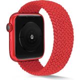 MobaxAksesuar Apple Watch 10/11/12 42mm-38/40/41mm Kordon Small Örgü Solo Loop Kordon 38 2/3/4/5/6/se/7/8/9 - Kırmızı - Ap 42/38-40-41mm
