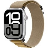 MobaxAksesuar Apple Watch 44/45/46/49mm Kordon Alpine Loop Kordon 2/3/4/5/6/se/7/8/9/10/11/ultra - Siyah - Kahverengi - Ap 42-44-45-46-49mm