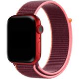 MobaxAksesuar Apple Watch 44/45/46/49mm Kordon Hasır Kordon 2/3/4/5/6/se/7/8/9/10/11/ultra - Erik Kırmızı - Ap 42-44-45-46-49mm