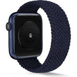 MobaxAksesuar Apple Watch 44/45/46/49mm Kordon Large Örgü Solo Loop Kordon 38 2/3/4/5/6/se/7/8/9/10/11/ultra - Lacivert - Ap 42-44-45-46-49mm
