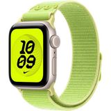 MobaxAksesuar Apple Watch 7/8/9 45MM Kordon 2023 Point Hasır Kordon Strap Kayış - Flash - Ap 45mm